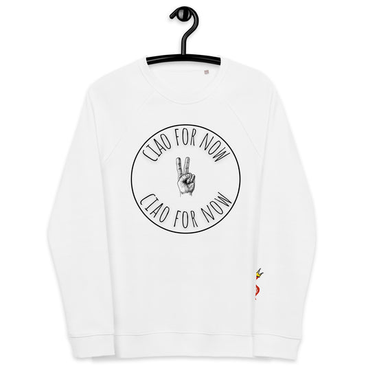 TI + CFN Peace Unisex Organic Raglan Sweatshirt