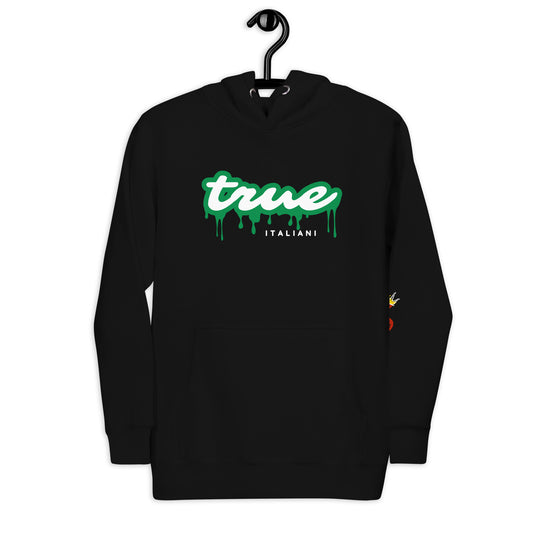 TI Green+White Drip Unisex Hoodie