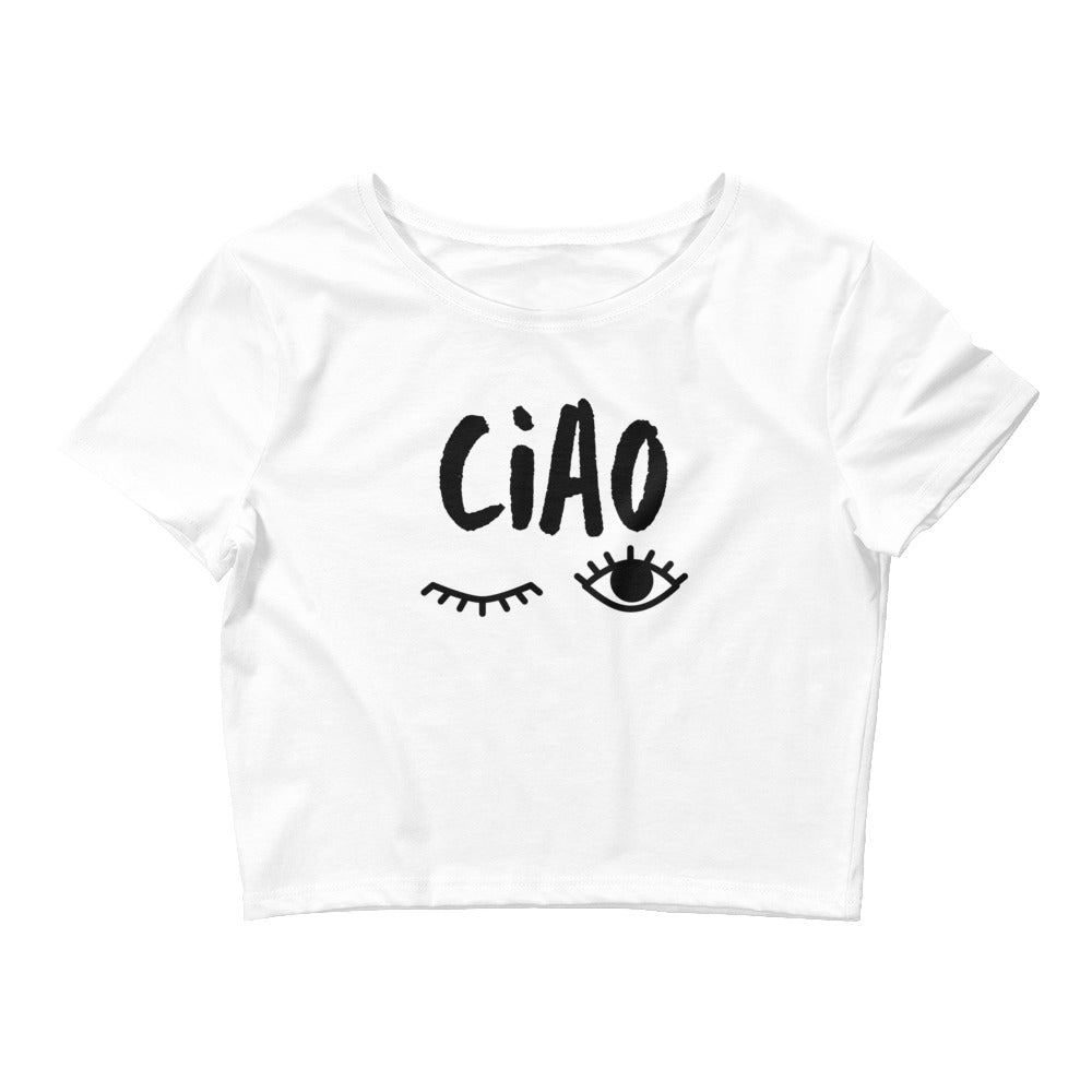 TI + Women’s Ciao Wink Crop Tee