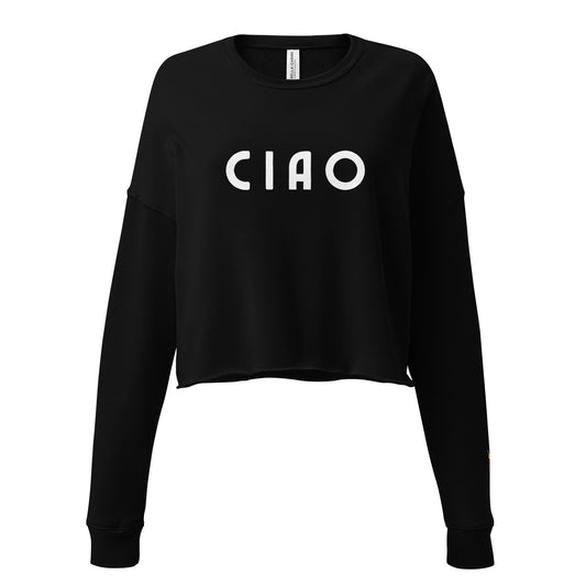 TI + Ciao Crop Sweatshirt