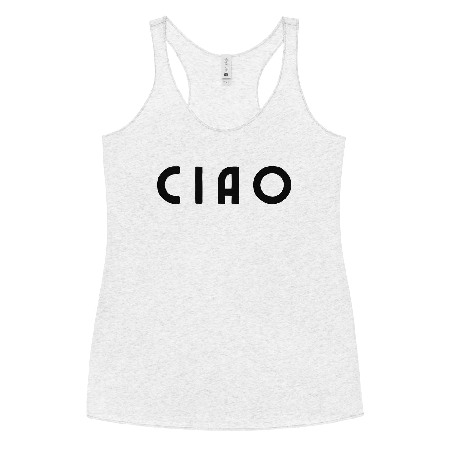 TI + Ciao Racerback Tank