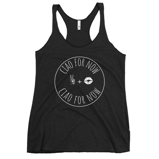 TI + CFN Peace + Kiss Racerback Tank