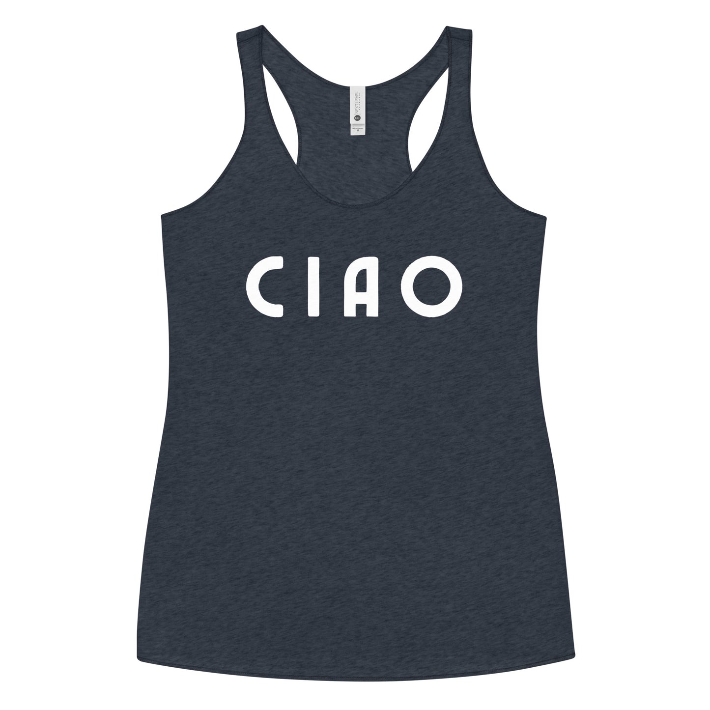 TI + Ciao Racerback Tank